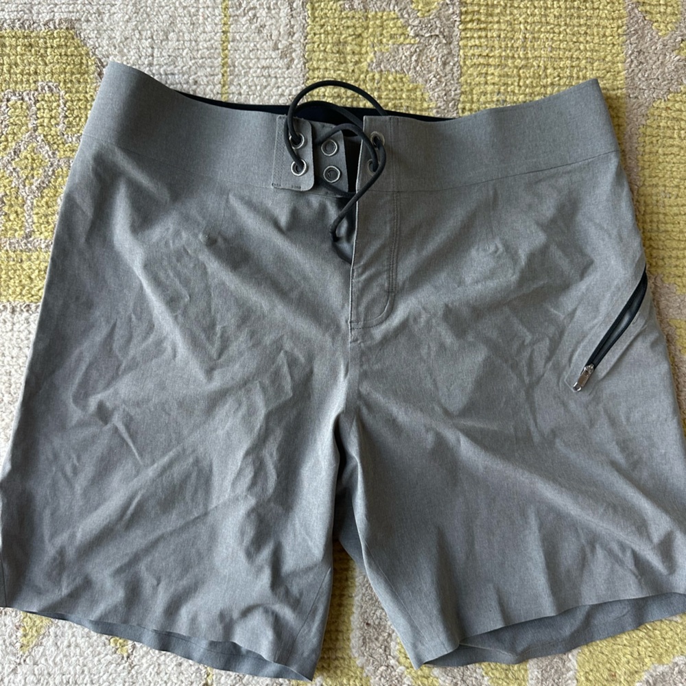Gray Men's Swim Suit